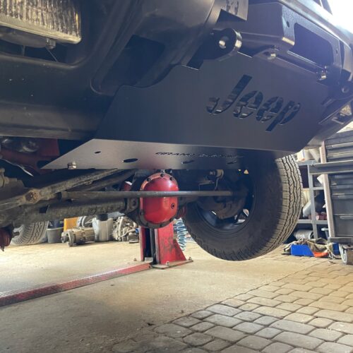 Płyta pod Wyciągarkę z Osłoną Chłodnic JEEP GRAND CHEROKEE ZJ / ZG (1993-1998)