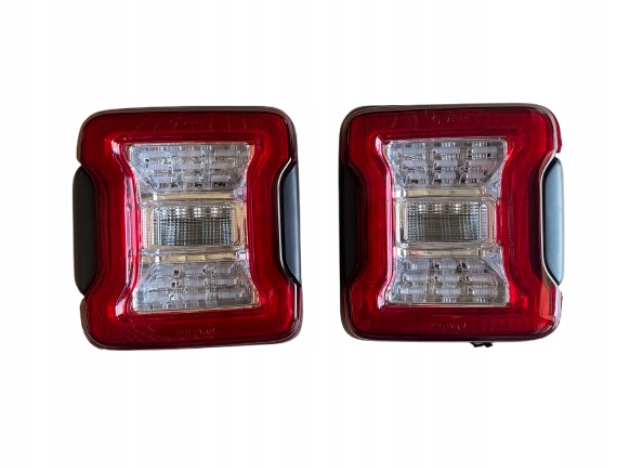 Lampy Tylne Jeep Wrangler JL uniwersalna europejska komplet lewa + prawa