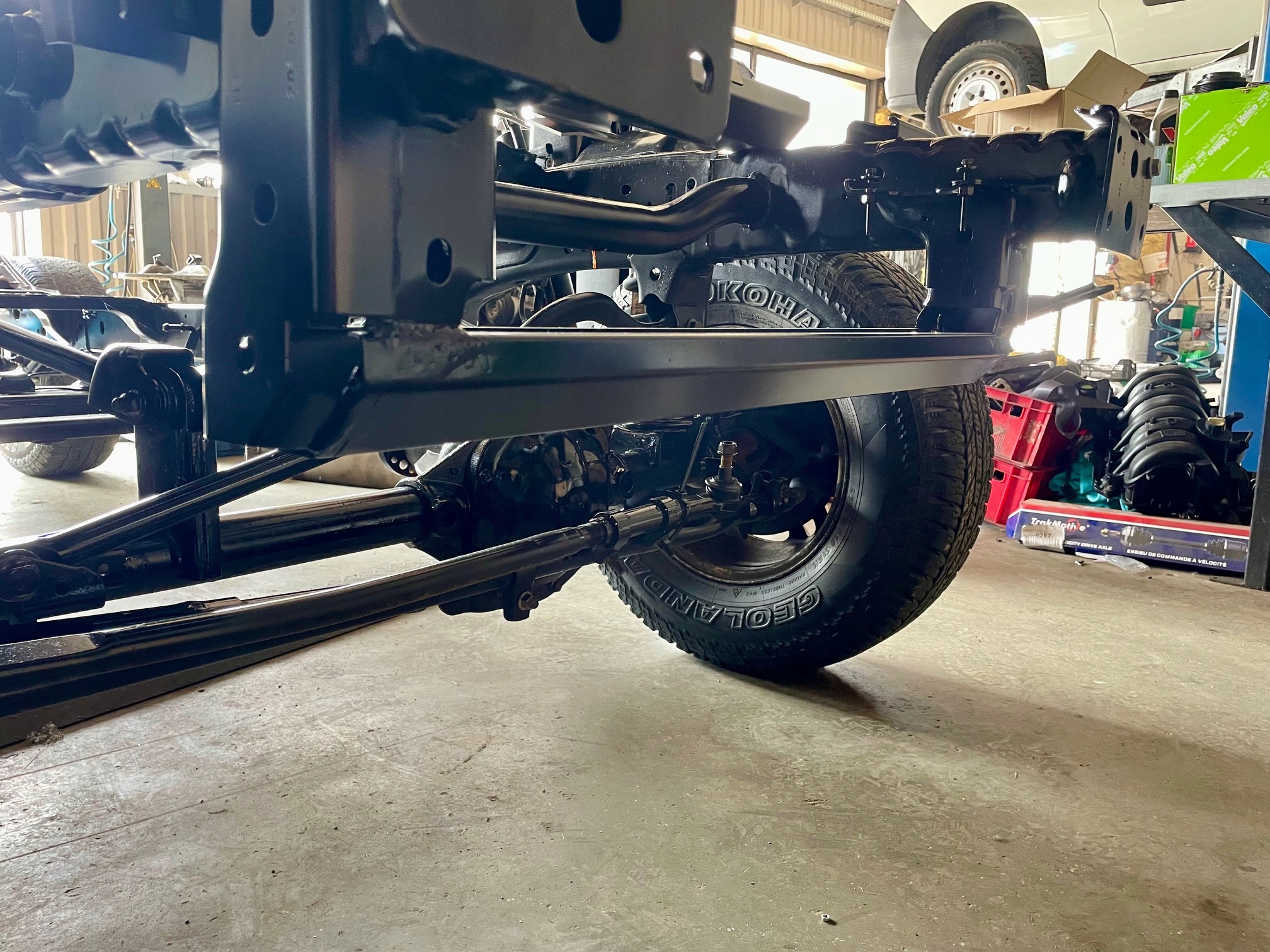 PRZEDNIA BELKA PRZÓD RAMY JEEP WRANGLER JK 07-17 2D 4D - obrazek 2