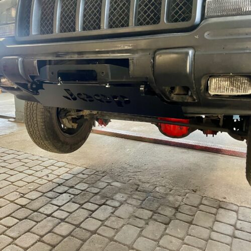 PŁYTA POD WYCIĄGARKE Z OSŁONĄ CHŁODNIC JEEP GRAND CHEROKEE ZJ ZG 93-98 – SUROWA
