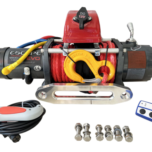 Wyciągarka Samochodowa ESCAPE EVO 9500 LBS EWX-QF (12V) – Ultra Szybka