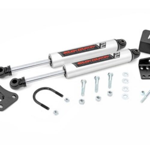 Podwójny stabilizator kierownicy Rough Country V2 Jeep Grand Cherokee WJ (1999–2004) | 4” Lift
