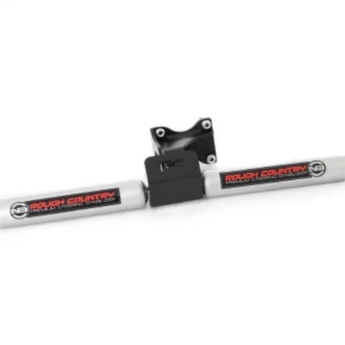 Podwójny stabilizator kierownicy Rough Country N3 Jeep Wrangler JK / Wrangler Unlimited (2007–2018) | 2–8” Lift